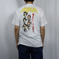 画像4: 80's ANTHRAX USA製 "NOT MAN" ヘヴィメタル・バンド プリントTシャツ XL (4)