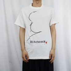 画像2: 90's ALFRED HITCHCOCK PRESENTS USA製 テレビ番組 プリントTシャツ M (2)