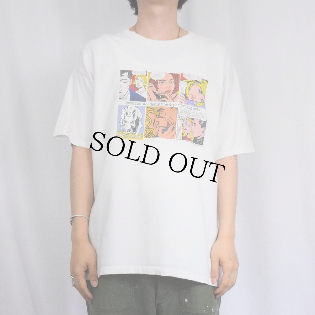 画像2: Roy Lichtenstein アートプリントTシャツ (2)