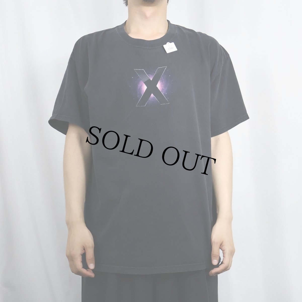 画像2: 2000's Apple "Mac OS X" プリントTシャツ BLACK (2)