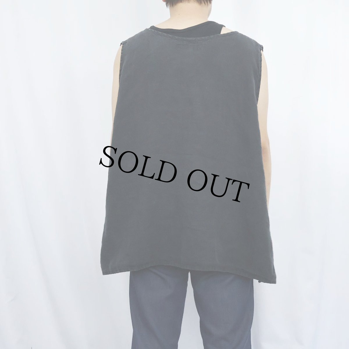 画像3: FLAX リネン ノースリーブトップス 3G (3)