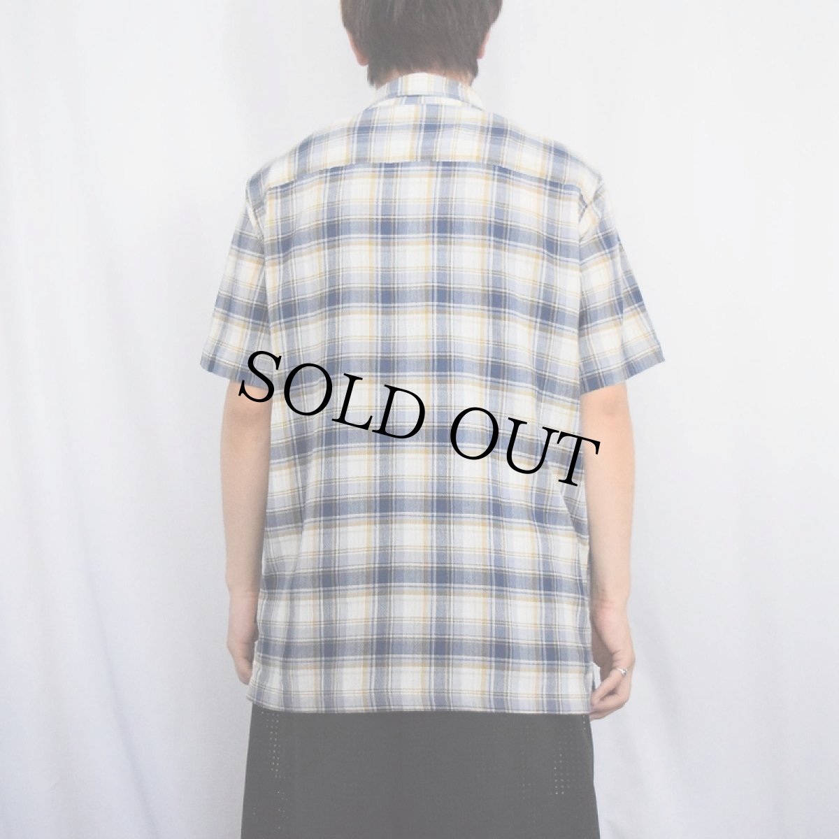 画像3: 2022SS Patagonia ORGANIC COTTON チェック柄 ちりめんシャツ M (3)