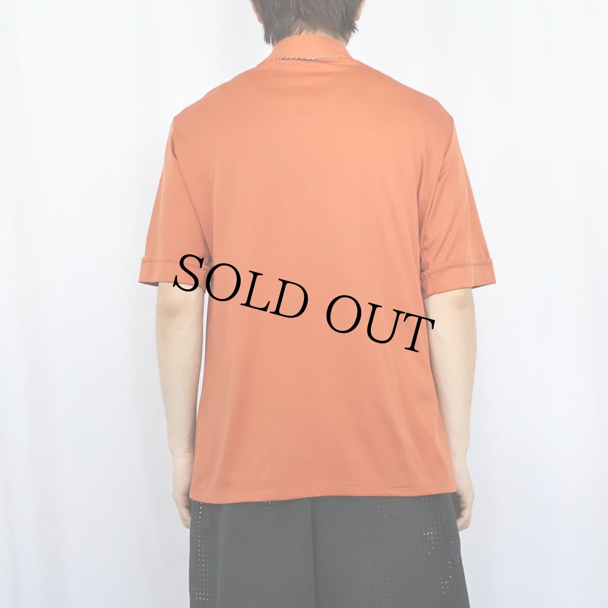 画像3: 70's MARK LEE ポリエステル オープンカラーシャツ L (3)