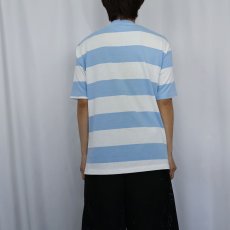画像3: 90's Mervyn's Men's Collection USA製 ボーダー柄 Tシャツ L (3)