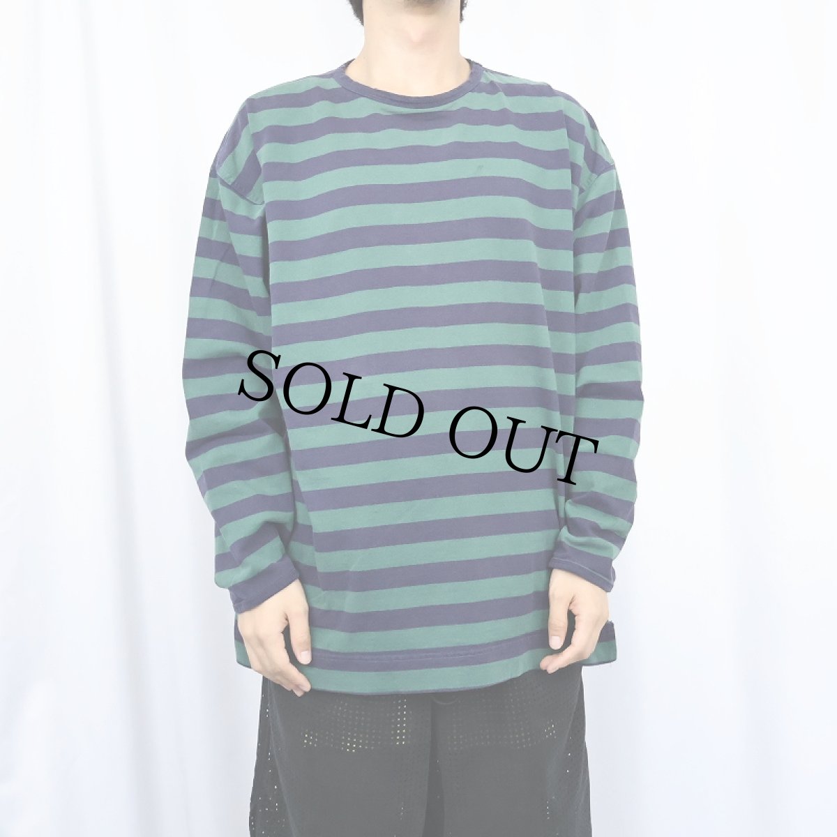 画像2: 90's GAP ボーダー柄 ロンT (2)