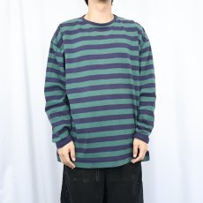 画像2: 90's GAP ボーダー柄 ロンT (2)
