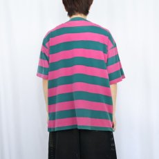 画像3: 90's GAP ボーダー柄 鹿の子Tシャツ L (3)