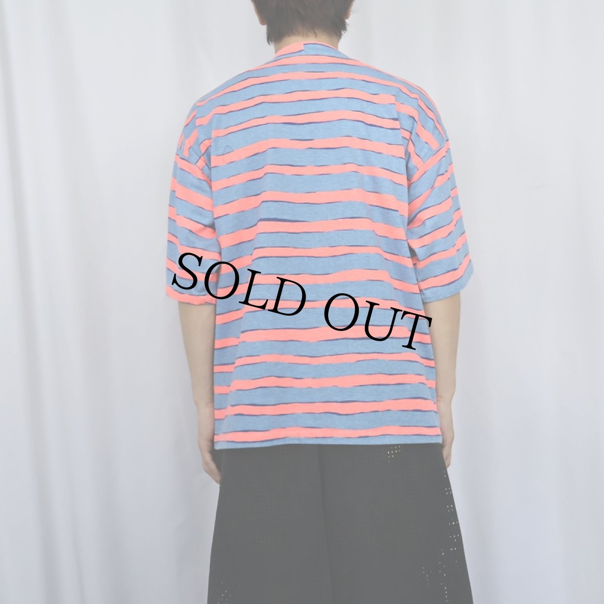 画像3: 90's Quiksilver USA製 ボーダー柄 Tシャツ M (3)