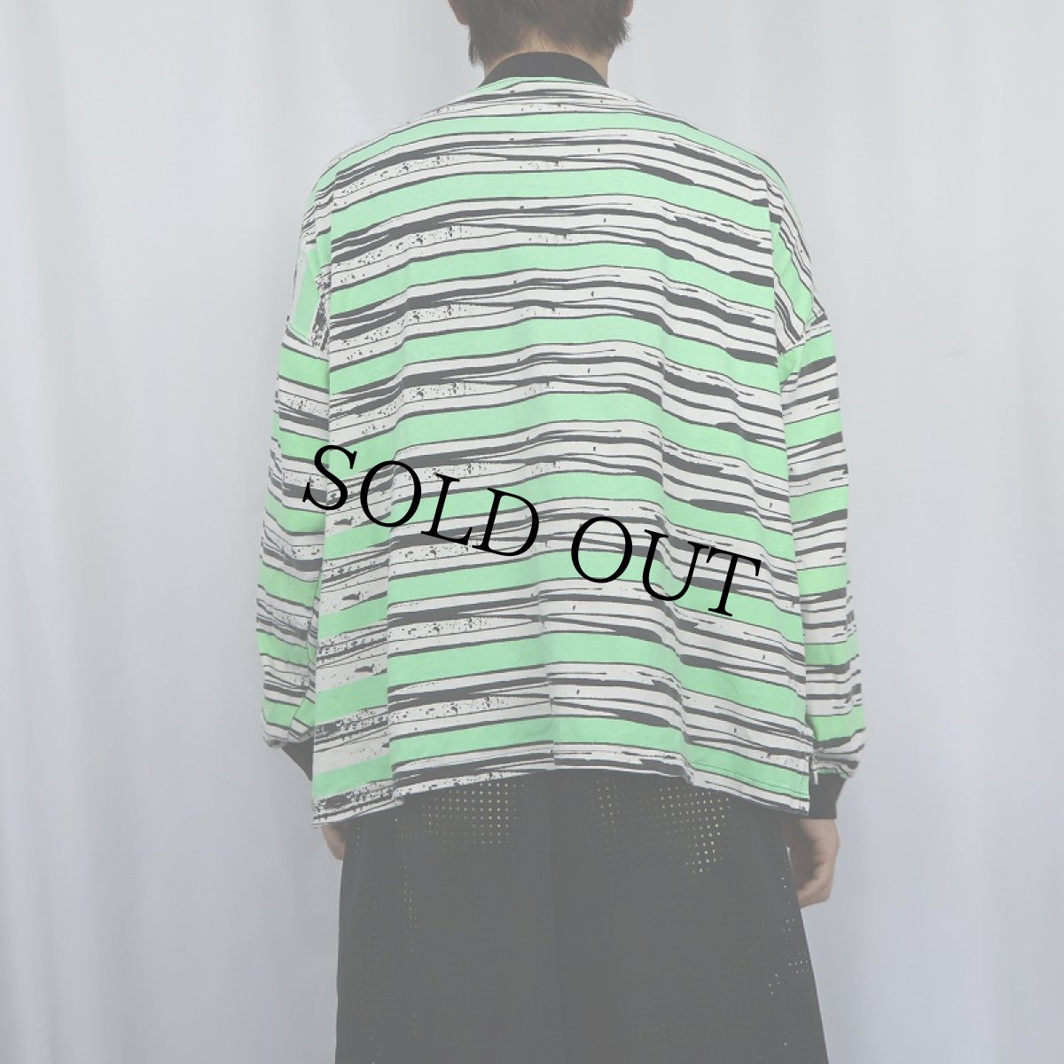 画像3: 90's Ocean Pacific ボーダー柄 ロンT (3)