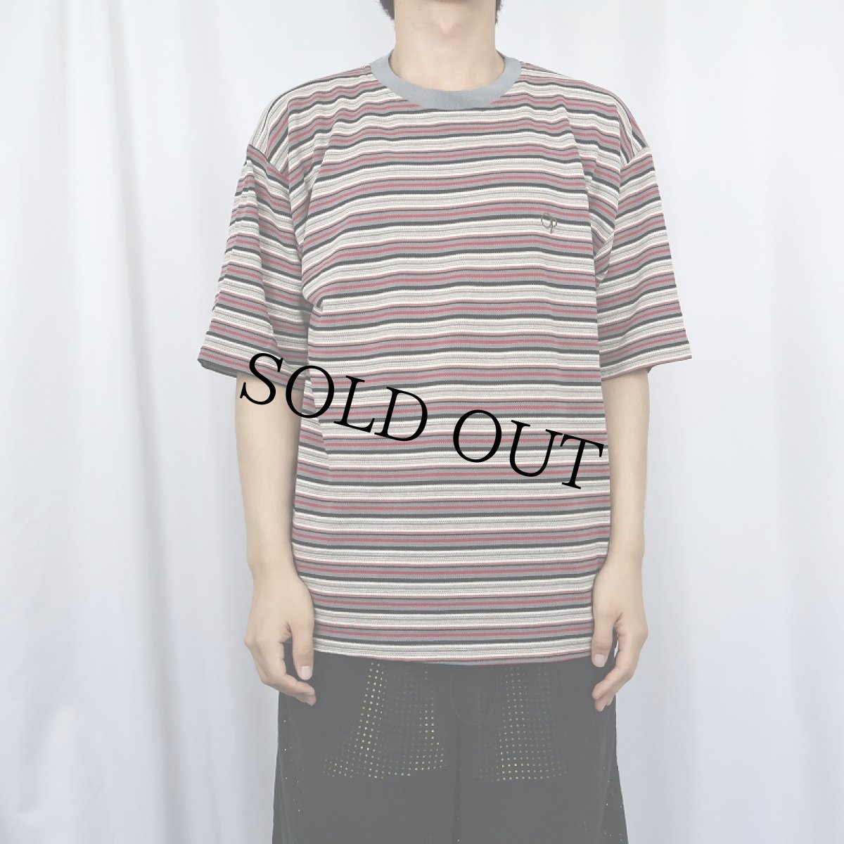 画像2: Ocean Pacific マルチボーダー柄 Tシャツ (2)