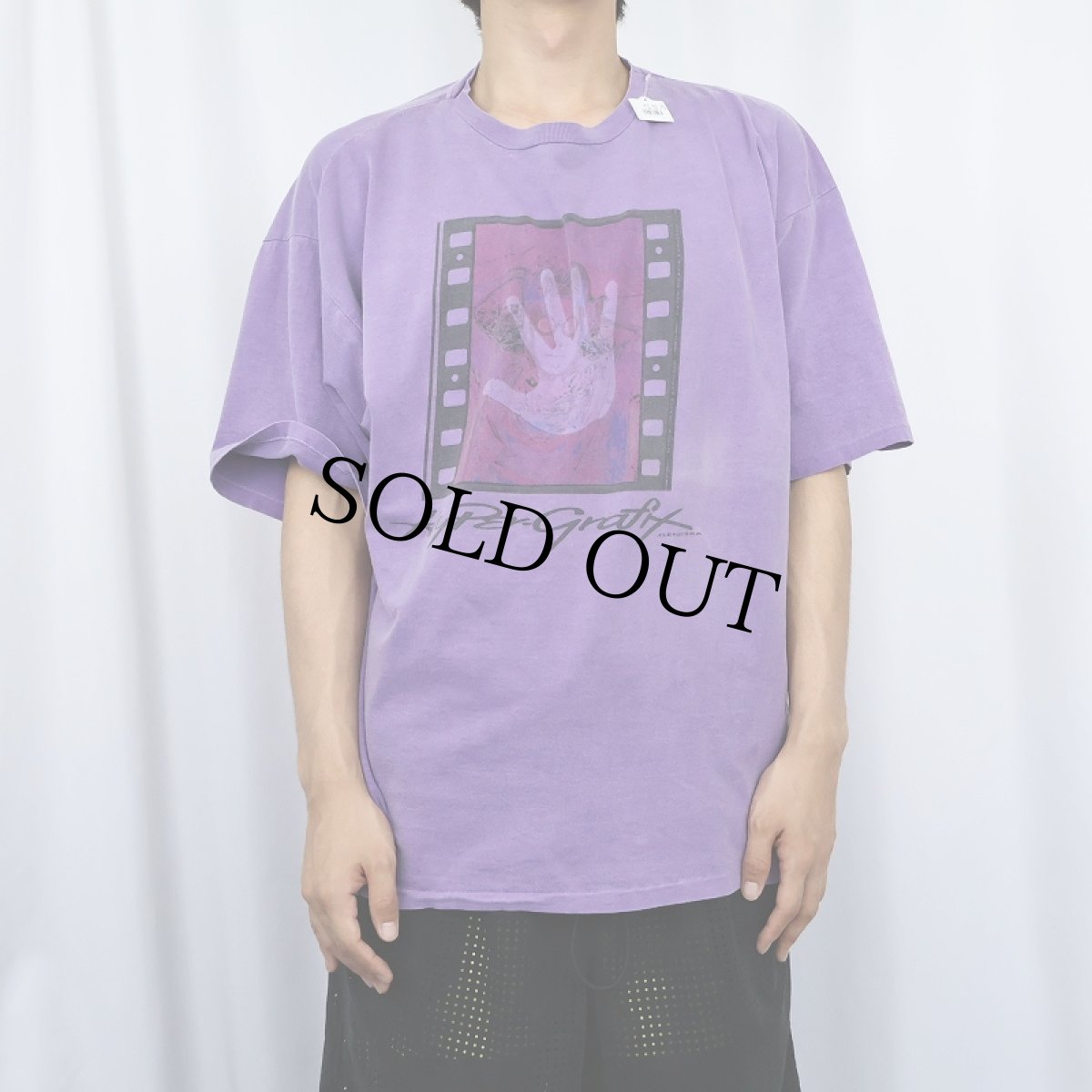 画像2: 90's Hypercolor プリントTシャツ L (2)