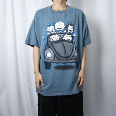 画像2: 90's PEANUTS USA製 キャラクタープリントTシャツ XL (2)