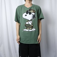 画像2: 90's SNOOPY USA製 "THE FEW THE PROUD THE COOL" キャラクタープリントTシャツ L (2)