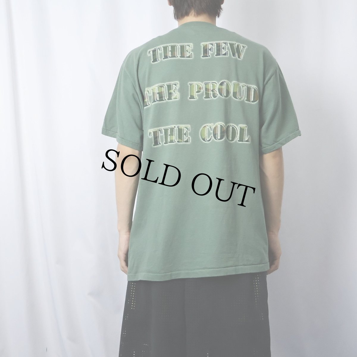 画像3: 90's SNOOPY USA製 "THE FEW THE PROUD THE COOL" キャラクタープリントTシャツ L (3)