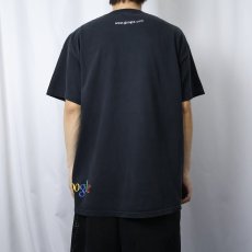 画像3: Google "Gooooooogle" 巻きプリントTシャツ BLACK XL (3)