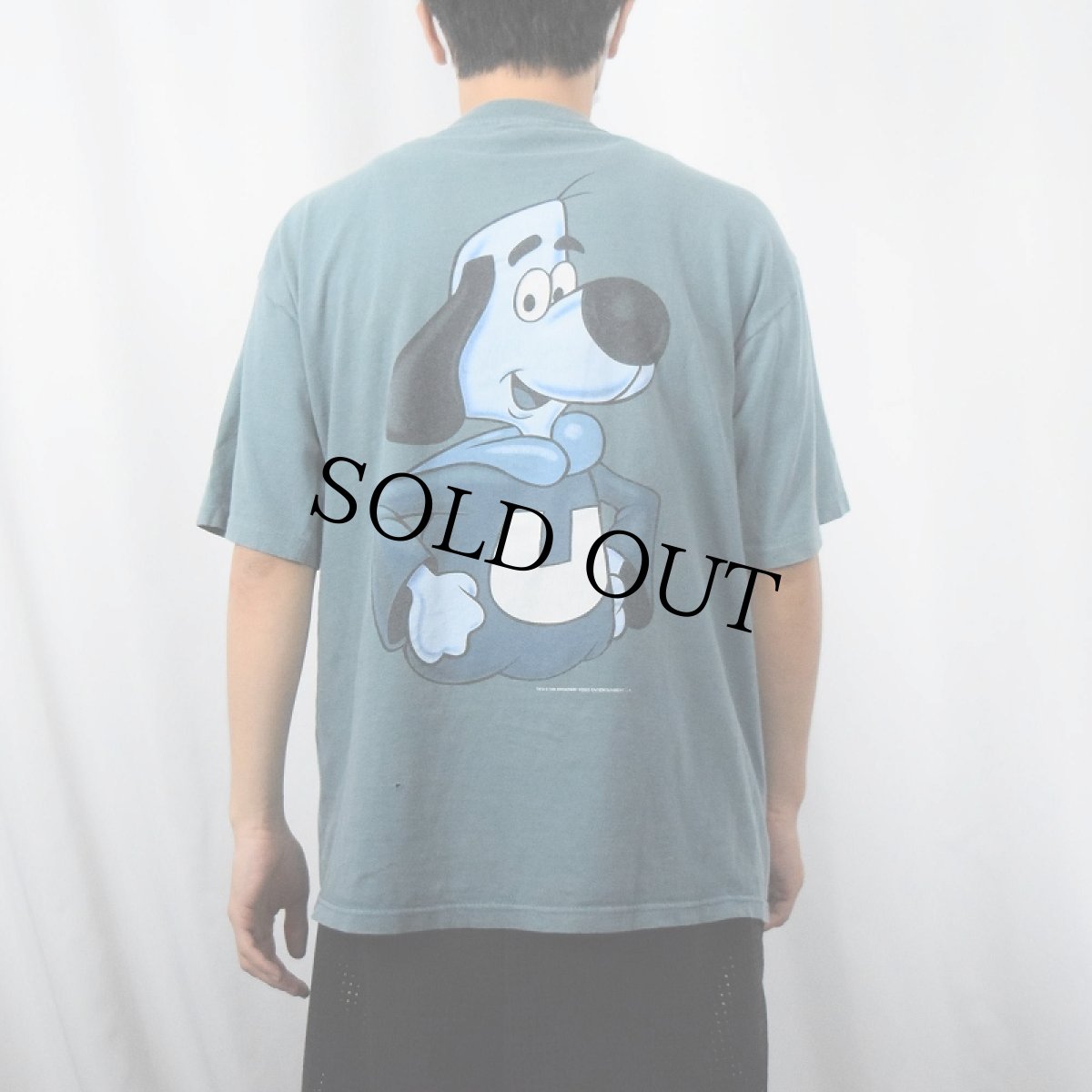 画像3: 90's UNDERDOG USA製 キャラクターパロディプリントTシャツ L (3)