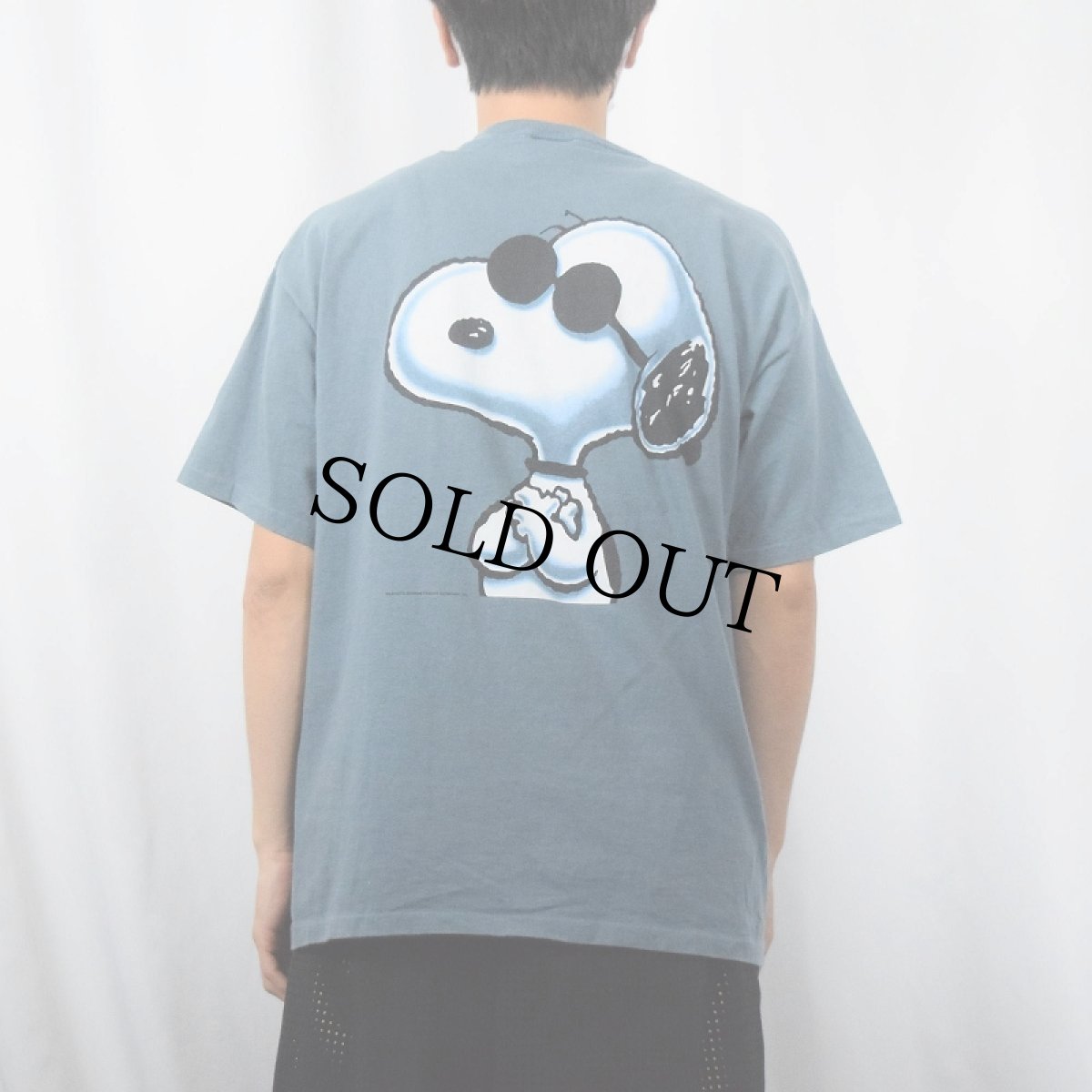 画像3: 90's SNOOPY JOE COOL USA製 キャラクターパロディプリントTシャツ L (3)