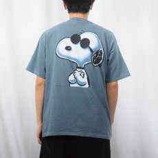 画像3: 90's SNOOPY JOE COOL USA製 キャラクターパロディプリントTシャツ L (3)
