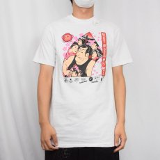 画像2: 90's Cherry Blossom Run/Walk USA製 チャリティイベント プリントTシャツ M (2)