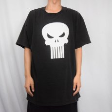 画像2: 90's MARVEL USA製 "THE PUNISHER" アメコミプリントTシャツ BLACK XL (2)