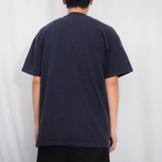 画像3: 90's USA製 "Raina No Reply" プリントTシャツ NAVY XL (3)