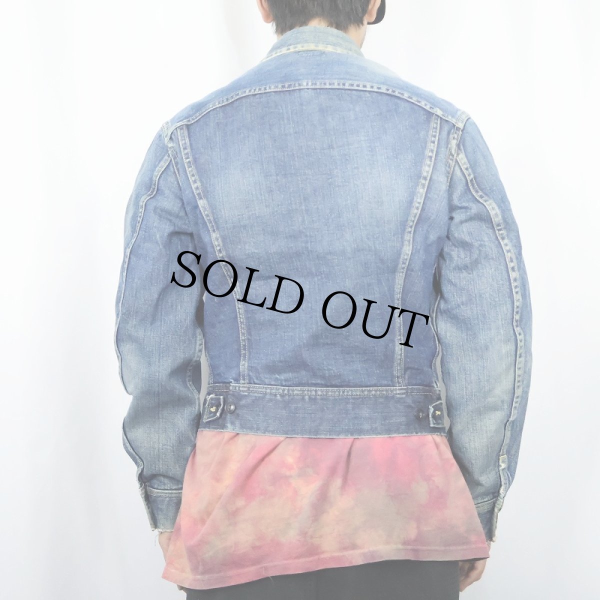 画像3: 50's Lee 101-J 赤タグ デニムジャケット size38 (3)