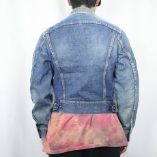 画像3: 50's Lee 101-J 赤タグ デニムジャケット size38 (3)