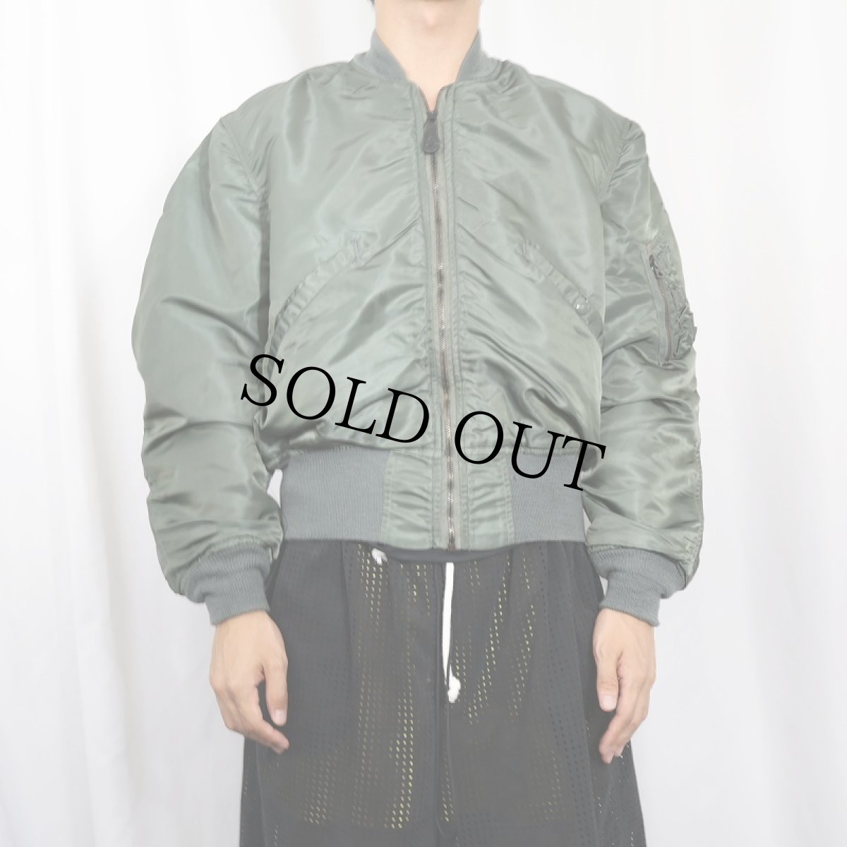 画像3: 60's U.S.AIR FORCE L-2B フライトジャケット MEDIUM (3)