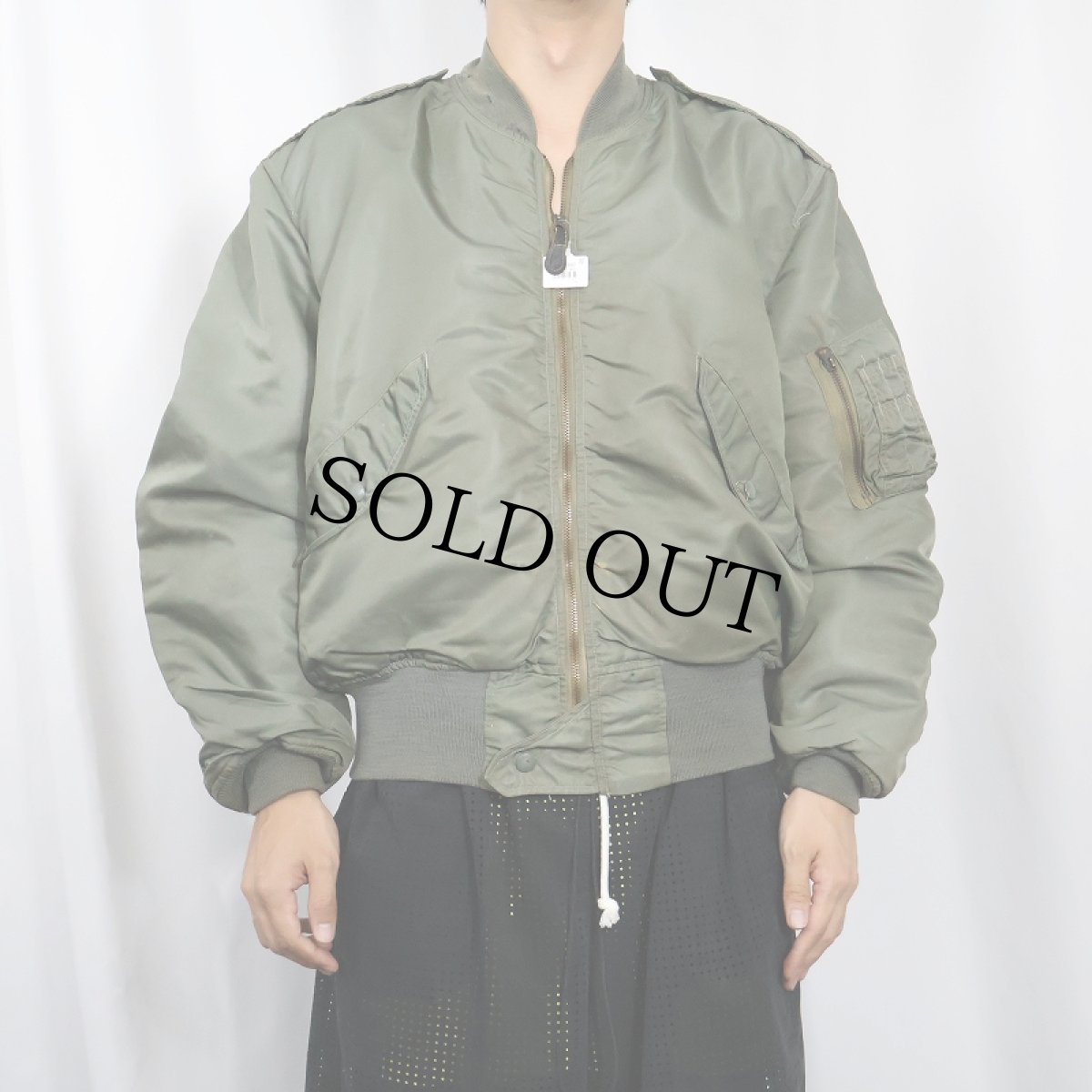 画像2: 60's U.S.AIR FORCE L-2B フライトジャケット LARGE (2)