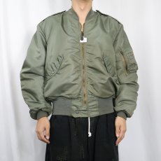 画像2: 60's U.S.AIR FORCE L-2B フライトジャケット LARGE (2)