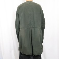 画像3: 60's U.S.ARMY ガスプロテクティブコート 後染め MEDIUM (3)