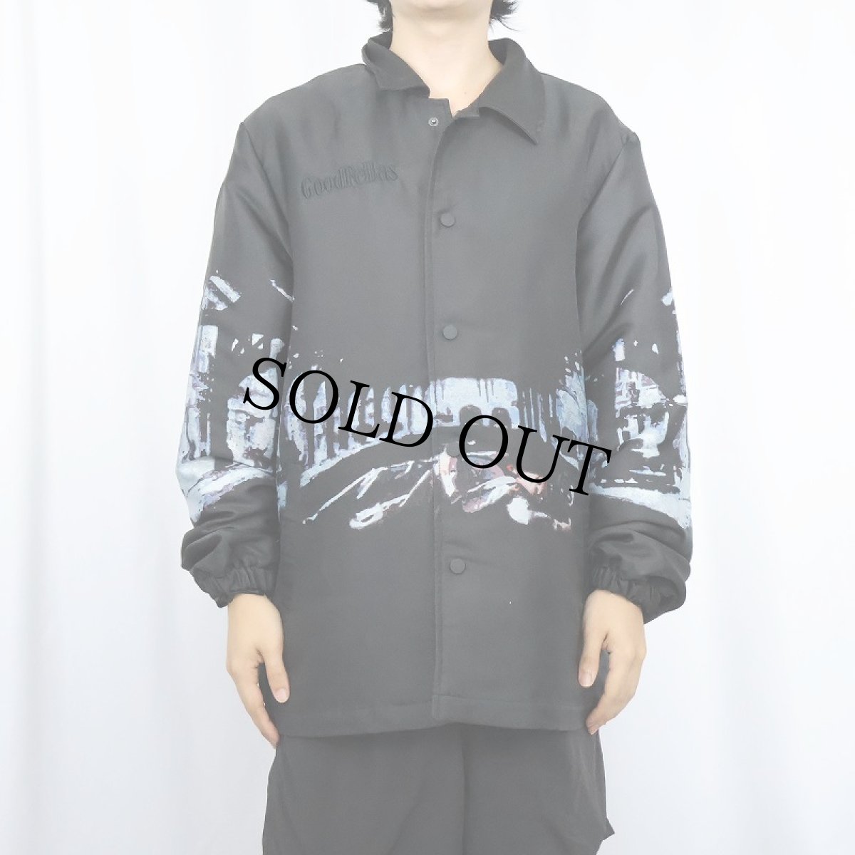 画像3: Good Fellas クライム映画 柄織ジャケット L (3)