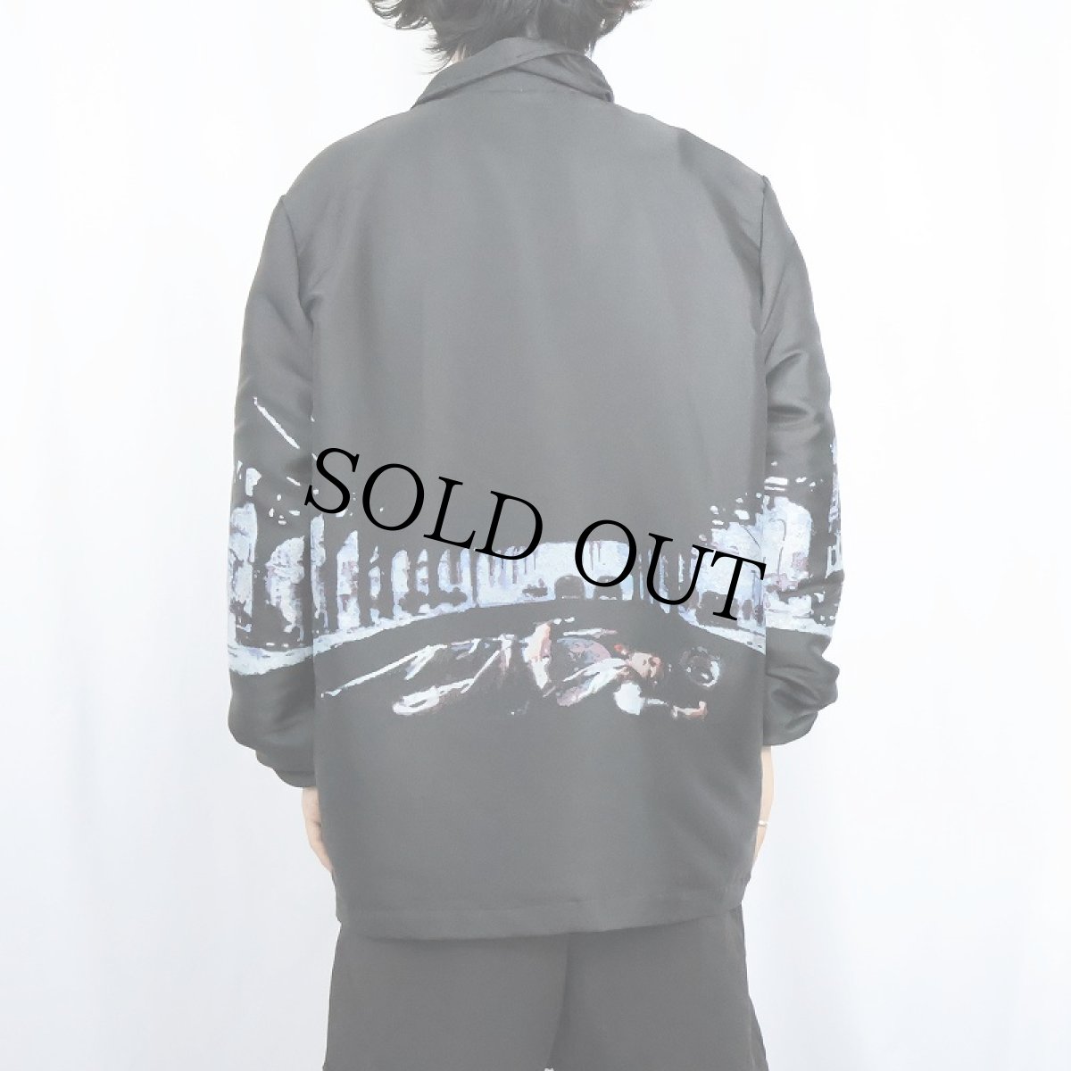 画像4: Good Fellas クライム映画 柄織ジャケット L (4)