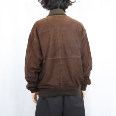 画像3: "A-1 TYPE" スエードレザージャケット L (3)