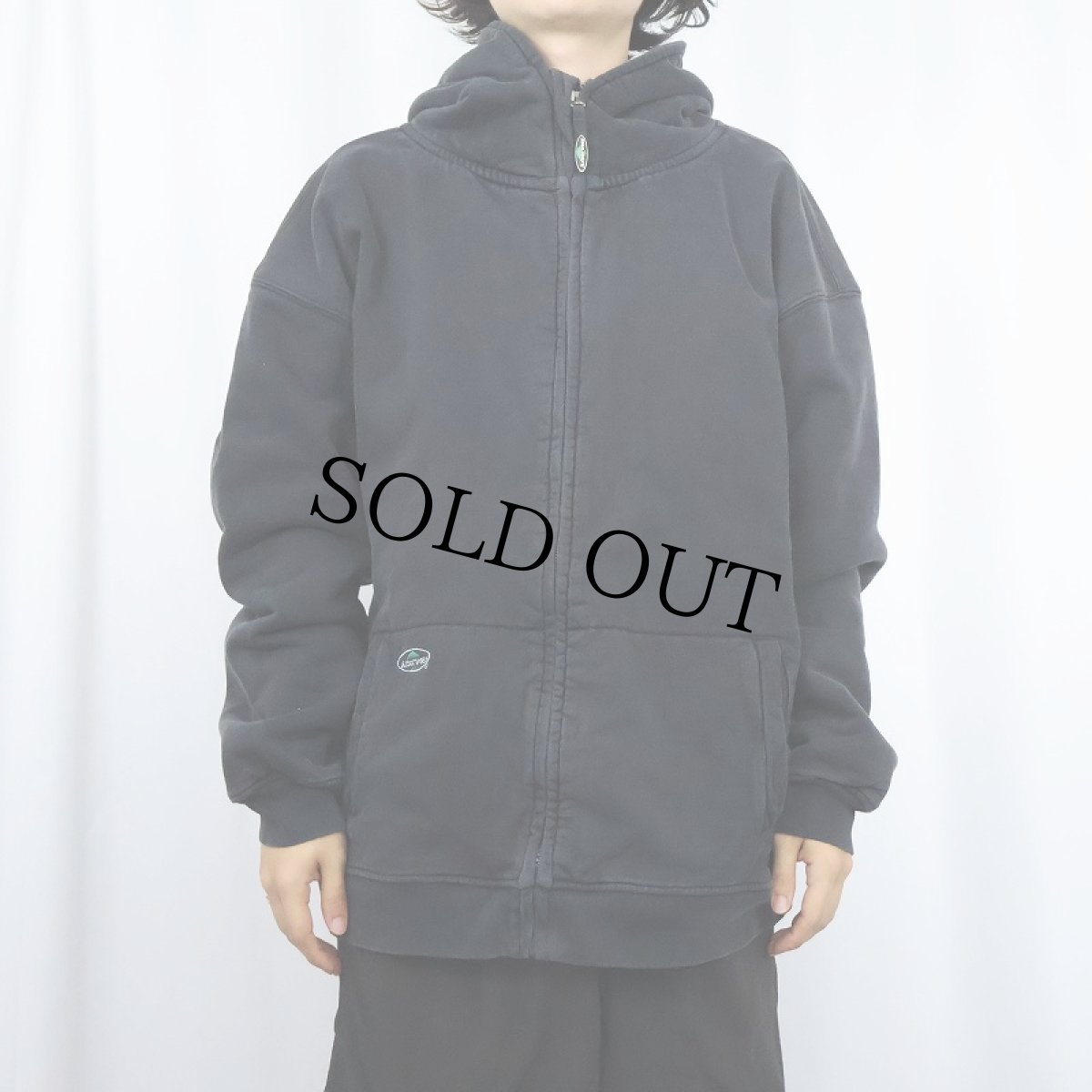 画像2: Arborwear ヘビーウェイト スウェットジップパーカー BLACK XL (2)