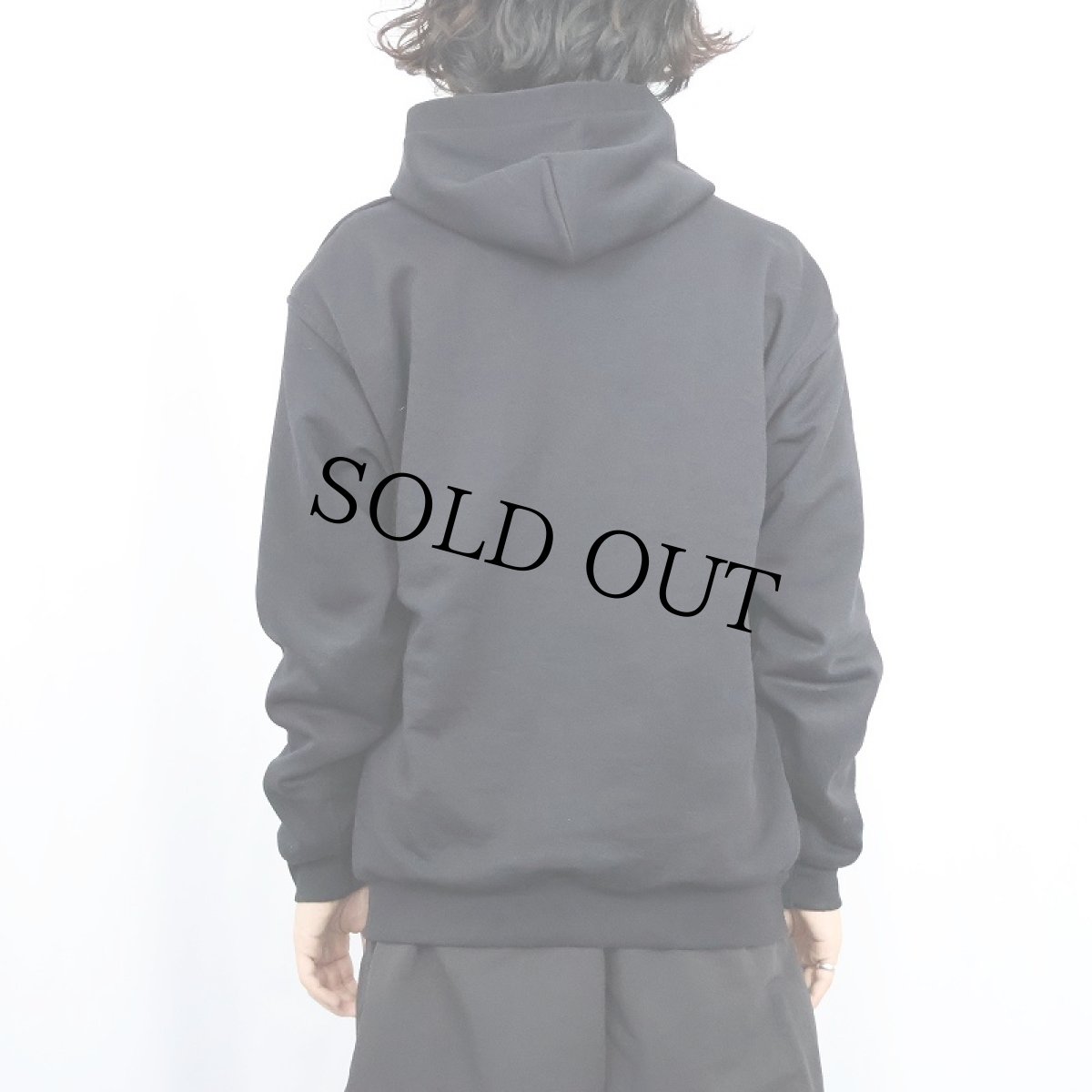 画像3: PLUMA 裏サーマル スウェットジップパーカー BLACK L (3)