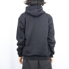 画像3: PLUMA 裏サーマル スウェットジップパーカー BLACK L (3)