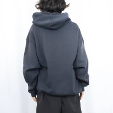 画像3: HONORS スウェットジップパーカー BLACK 2XL (3)