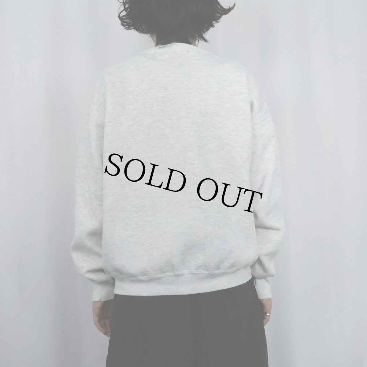 画像3: 90's USA製 "Cocker Spaniel" 犬プリントスウェット L (3)