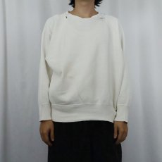 画像2: 50's 無地ラグランスウェット (2)