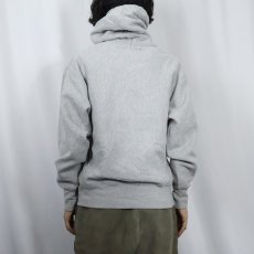 画像3: 90's〜 JANSPORT REVERSE WEAVE TYPE プリントスウェットフーディー L (3)