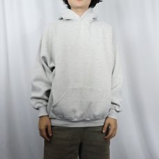 画像2: 90's RUSSELL ATHLETIC USA製 無地スウェットフーディー XXL (2)