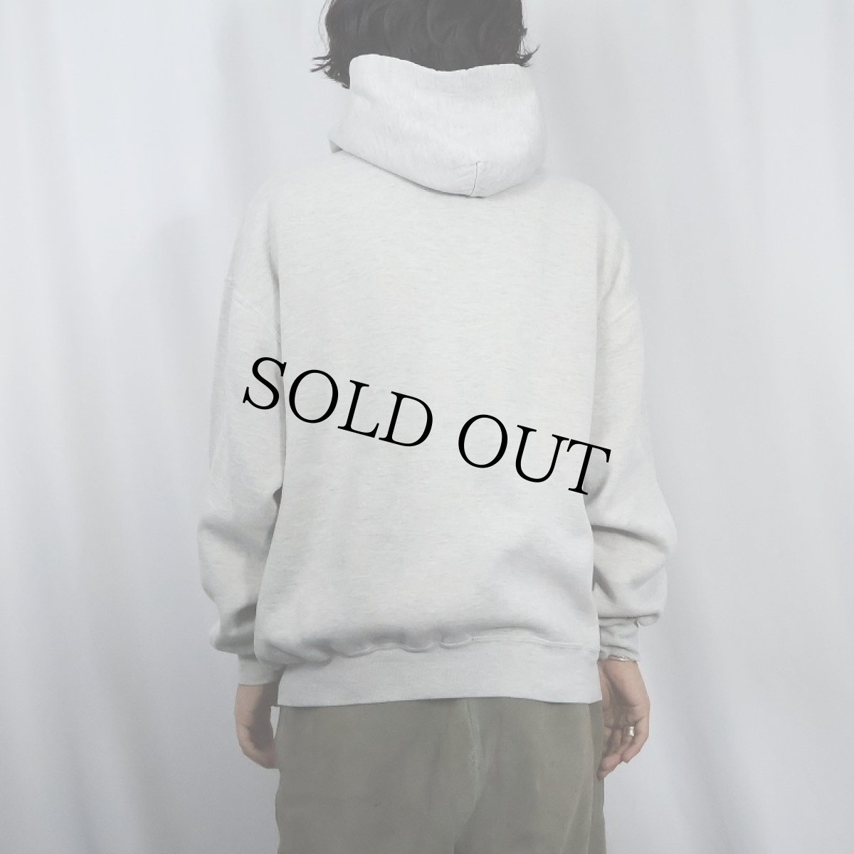 画像3: 90's RUSSELL ATHLETIC USA製 無地スウェットフーディー XXL (3)