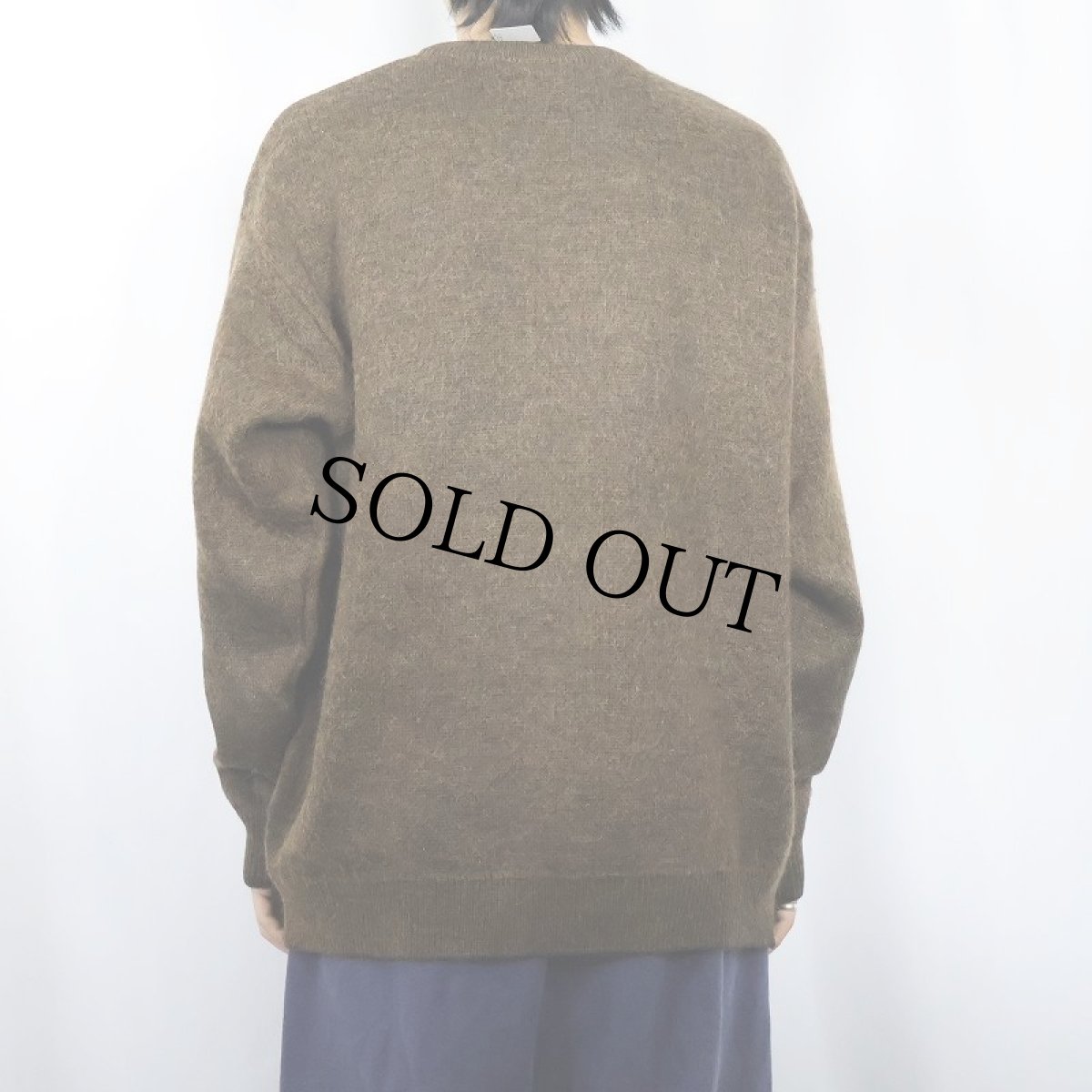 画像6: モヘアニットセーター (6)