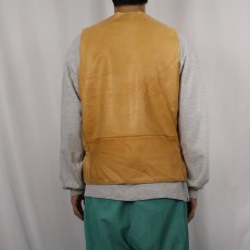 画像3: 60〜70's レザーベスト (3)