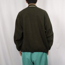 画像3: 90's ORVIS USA製 ハーフスナップ フリースジャケット XL (3)