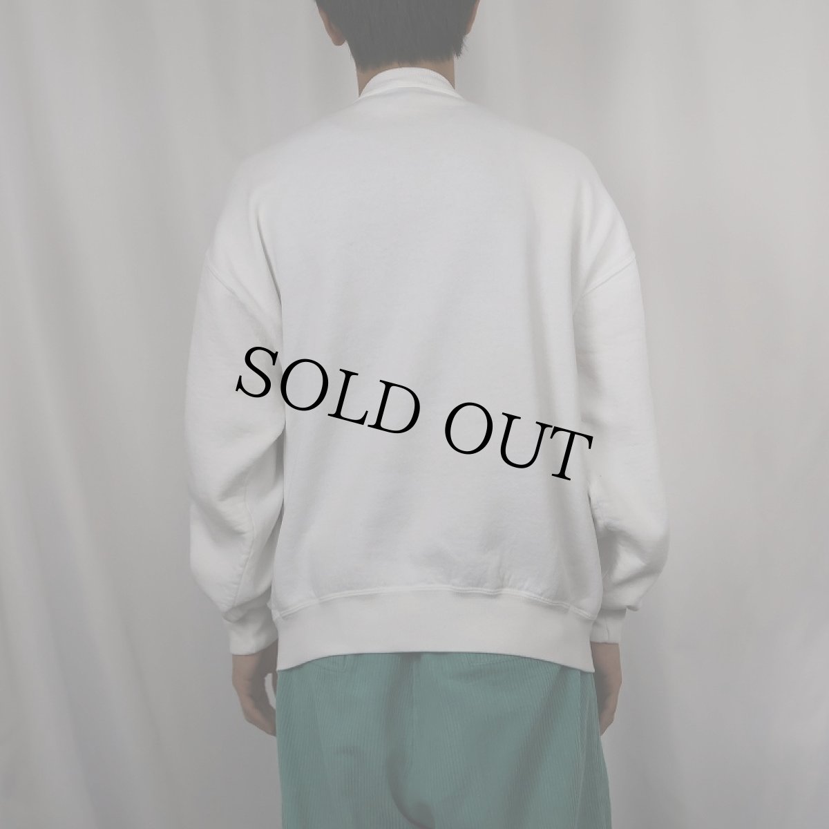 画像3: 90's RUSSELL ATHLETIC USA製 前V 無地スウェット XL (3)