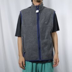 画像2: 2000's Patagonia シンチラフリースベスト L (2)