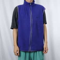 画像2: 90's Patagonia USA製 シンチラフリースベスト XL (2)