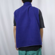 画像3: 90's Patagonia USA製 シンチラフリースベスト XL (3)
